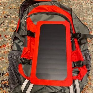Backpack with Solar Panel